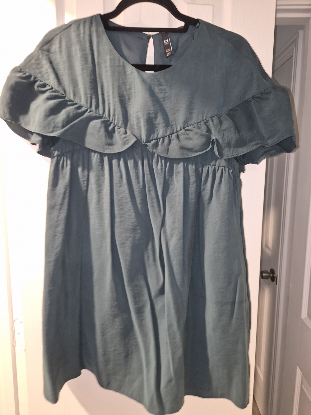 Zara Green Babydoll Dress